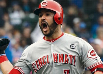 Suárez supera a Galarraga con su 48vo HR del año