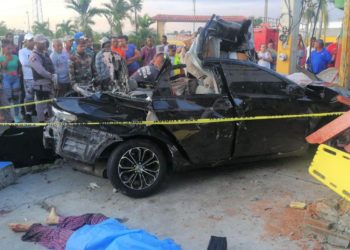 Cinco mueren en accidente de tránsito en La Vega