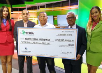 Comerciante de Mao gana premio RD$7 millones de Lotería Nacional