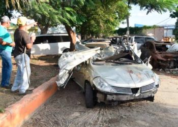 Mueren tres hermanos en accidente tránsito en Santiago