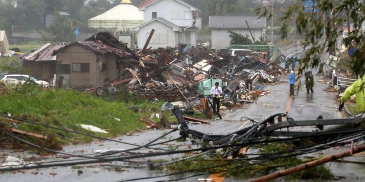 Poderoso tifón Hagibis deja 26 muertos en Japón
