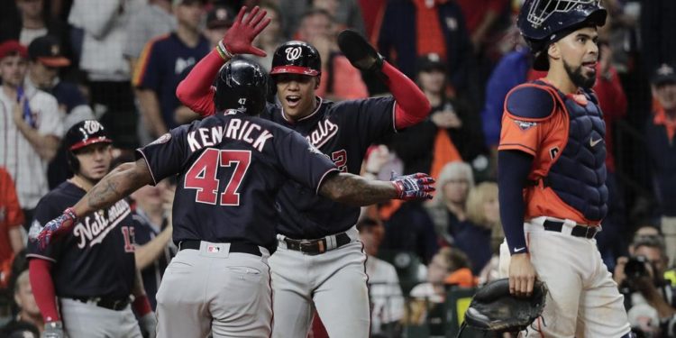 Los Nacionales ganan Serie Mundial por primera vez