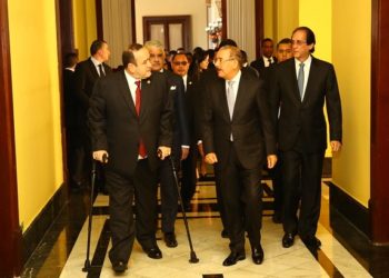 Danilo Medina recibe presidente electo de Guatemala, Alejandro Giammattei