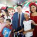 Vicepresidencia comparte almuerzo navideño con huérfanos por feminicidio