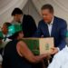 Leonel reparte cajas navideñas e invita a disfrutar en paz y optimismo desafíos 2020