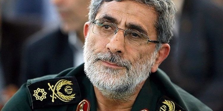 Esmail Ghaani el sucesor del asesinado general Soleimani