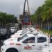 Comipol coloca carpas de emergencias y patrullas en trayecto y entorno Basílica de Higüey