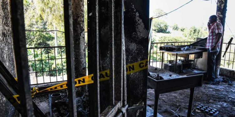 15 niños mueren en incendio orfanato en Haití