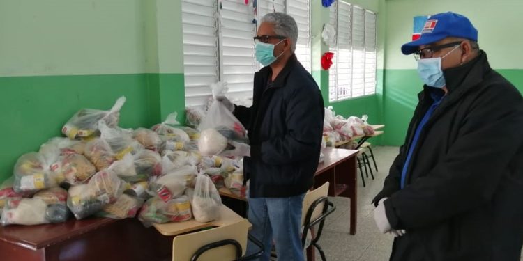 Inabie inicia tercera entrega kits alimentos