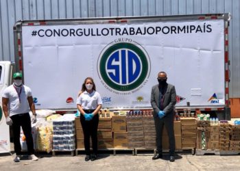 Grupo SID realiza donativo Alcaldía La Vega