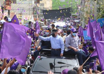 Danilo y Gonzalo movilizan tropas del PLD en provincias del Cibao