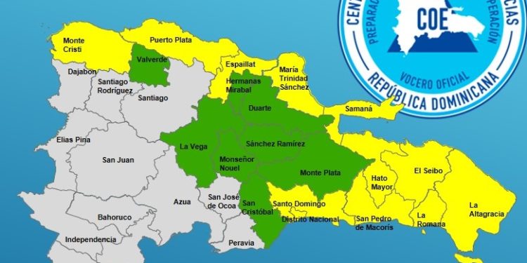 COE aumenta provincias en alerta por Isaías