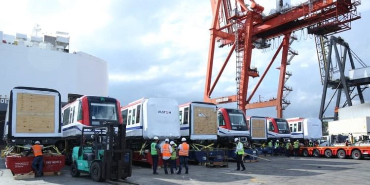 Seis nuevos vagones se agregan Metro de Santo Domingo