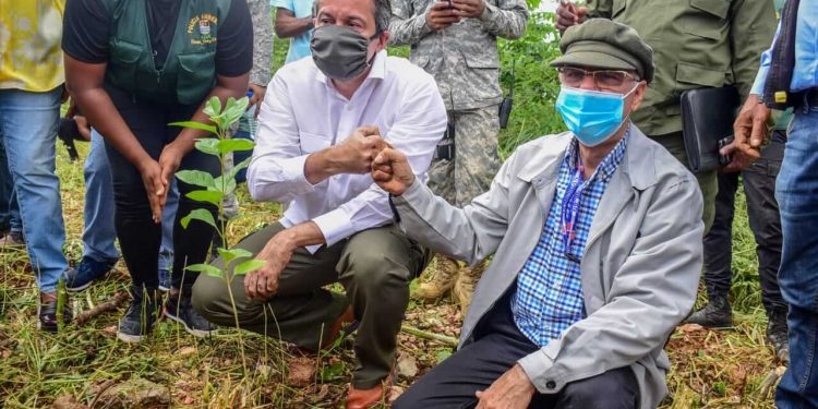 Alcalde encabeza siembra de árboles