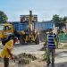 Alcaldía SDE interviene barriada Perla Antillana y cementerio Cristo Salvador
