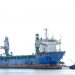 Trasladan barco Bel Divina Pastora atracado en Boca Chica