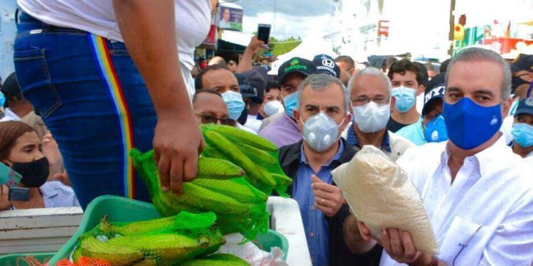 Abinader promete apoyo Inespre llevar comida barata sectores vulnerables