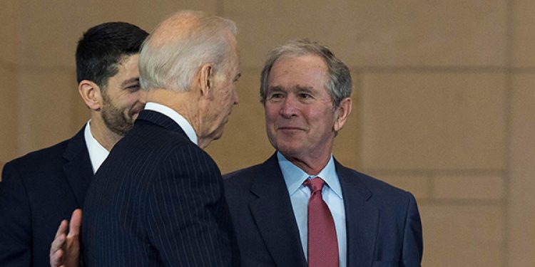 Expresidente George W. Bush felicita a Joe Biden