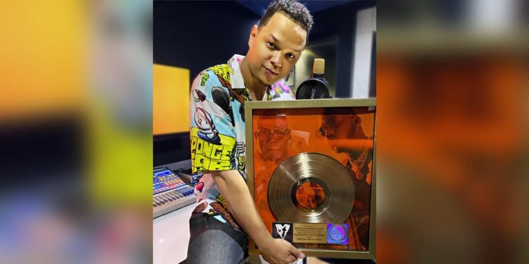 Productor musical «Breyco En Producidera» logra disco de oro