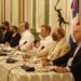 Presidente Abinader ofrece almuerzo periodistas haitianos