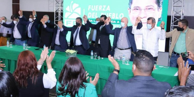 Leonel Fernández juramenta diputado 15 para la Fuerza del Pueblo