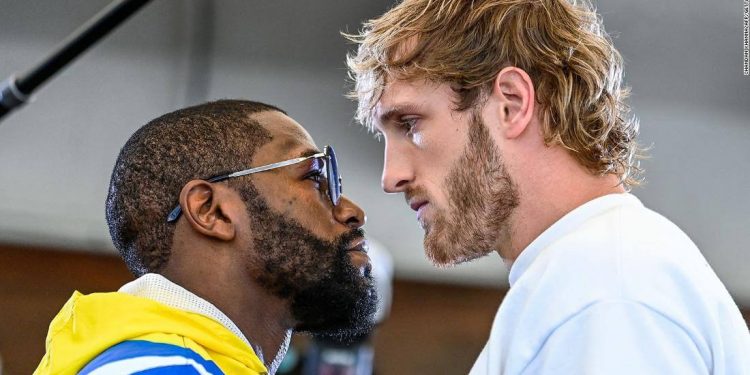 Floyd Mayweather Jr., y Logan Paul se miden este domingo