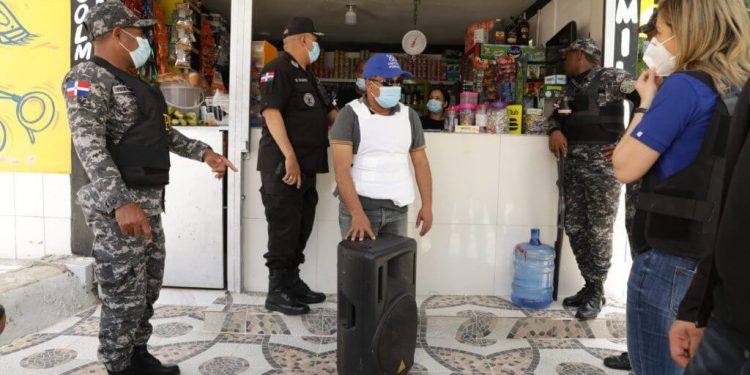 Ministerio Público interviene barrios DN en operativo antiruido