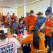 Defensa Civil vacuna a cientos contra la Covid-19