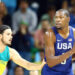 Durant suma 100 puntos por tercera vez en Juegos OIímpicos; supera a LeBron James y Michael Jordan