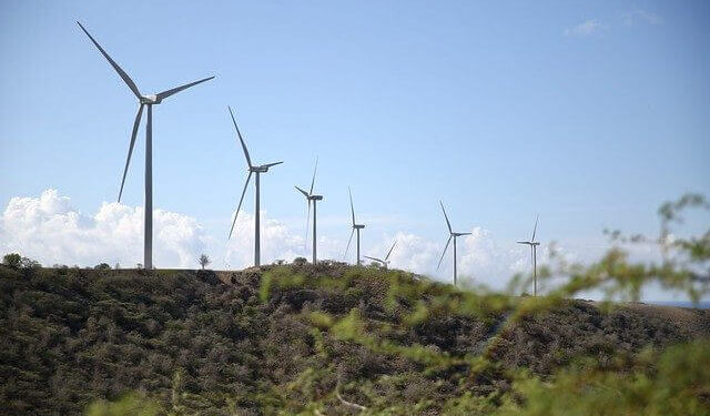 Abinader da primer palazo segunda etapa Parque Eólico Los Guzmancito