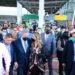 Leonel es recibido por seguidores en NY