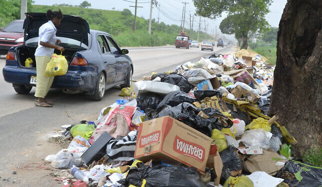 ASDE apresa personas por lanzar basura