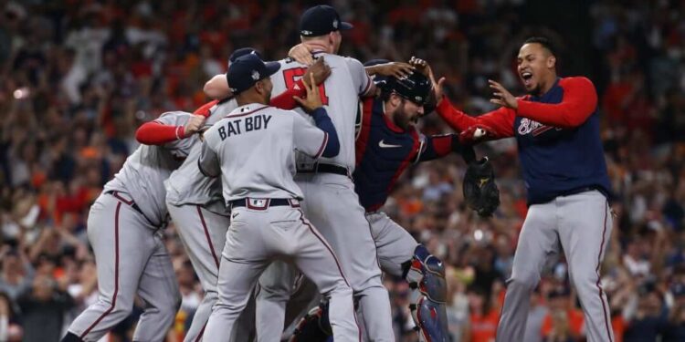 Bravos campeones de la Serie Mundial
