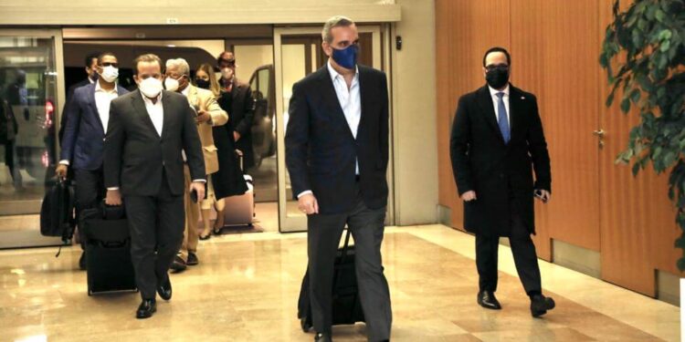 Abinader llega a España