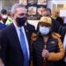 Abinader visita zona de dominicanos en Madrid