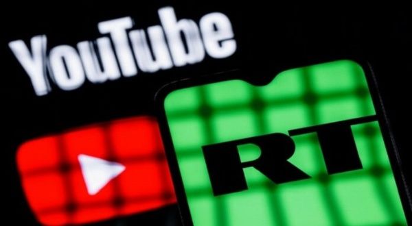 Google bloquea transmisión RT y Sputnik en YouTube