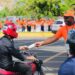 Defensa Civil realiza bandereos preventivos en principales autopistas
