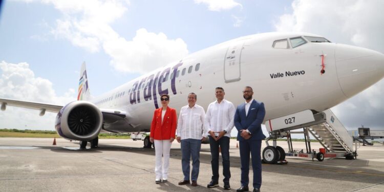 Arajet recibe su segunda aeronave