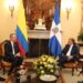 Abinader y Gustavo Petro se reúnen previo toma de posesión