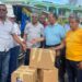 Senador Marte lleva ayuda a familias afectadas por huracán Fiona