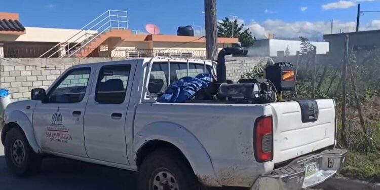 Salud Pública lleva operativos sector Los Maestros en San Juan