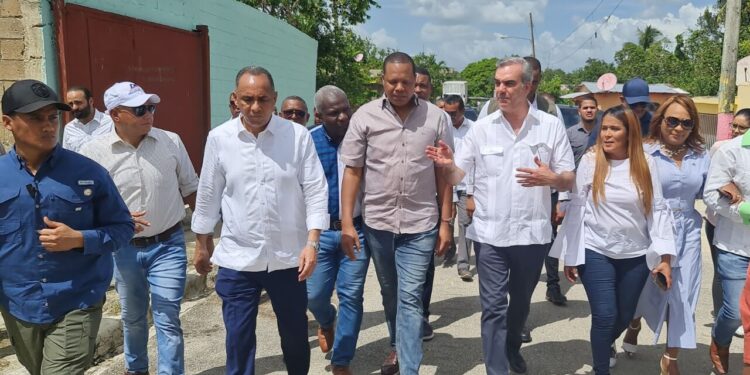Abinader ordena reconstrucción Villa Hermosa en La Romana