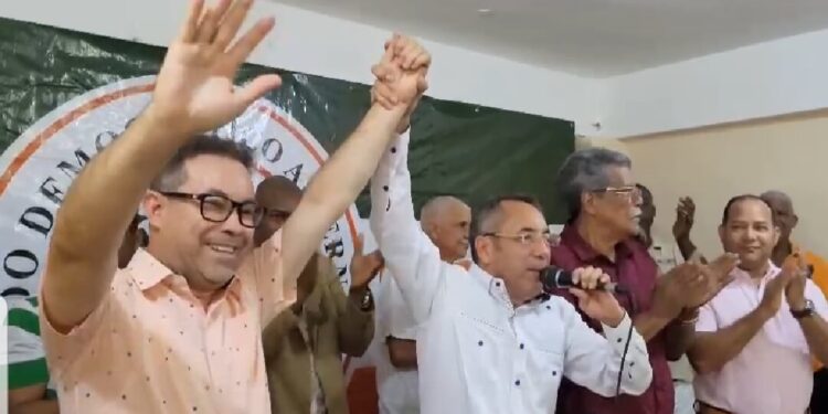 MODA proclama a Amado Díaz, candidato senador SD