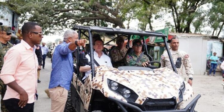 Autoridades realizan recorrido por zona fronteriza de Elías Piña