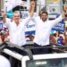Caravana reeleccionista recorrió San José de Ocoa, Baní, y San Cristóbal