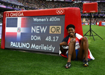 Velocista Marileidy gana oro en los Juegos Olímpicos Paris 2024