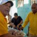 Senador ofrece almuerzo y celebra actividades recreativas con privados de libertad en cárcel de Baní