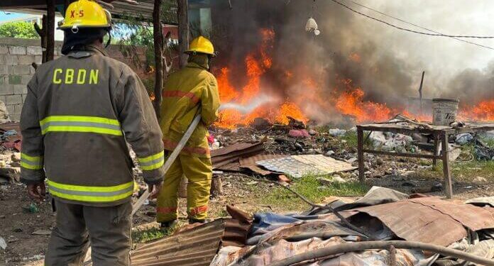 Cuerpo de Bomberos DN asistió 6,063 emergencias en 2024