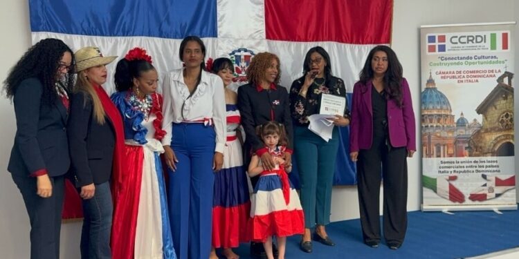 Comunidad dominicana en Milano, Italia, celebra Independencia Nacional