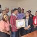 Nelson Gutiérrez recibe reconocimiento por labor realizada en SDN